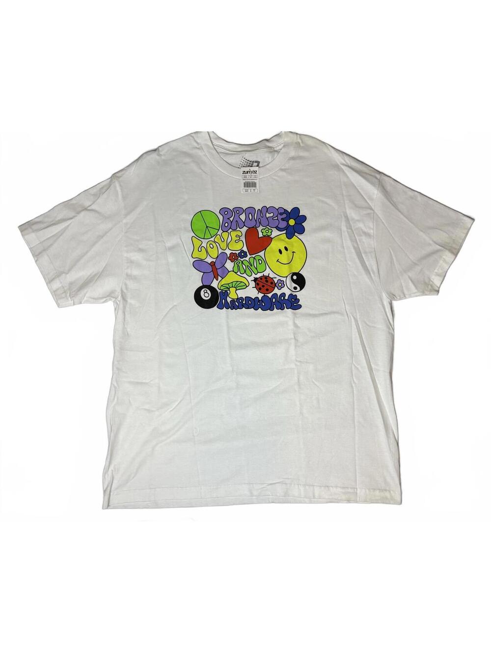 Bronze 56K Love & Hardware White Shirt Size Mens XL NWT